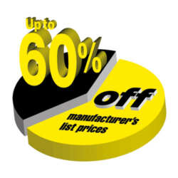 60% 60 percent off logo