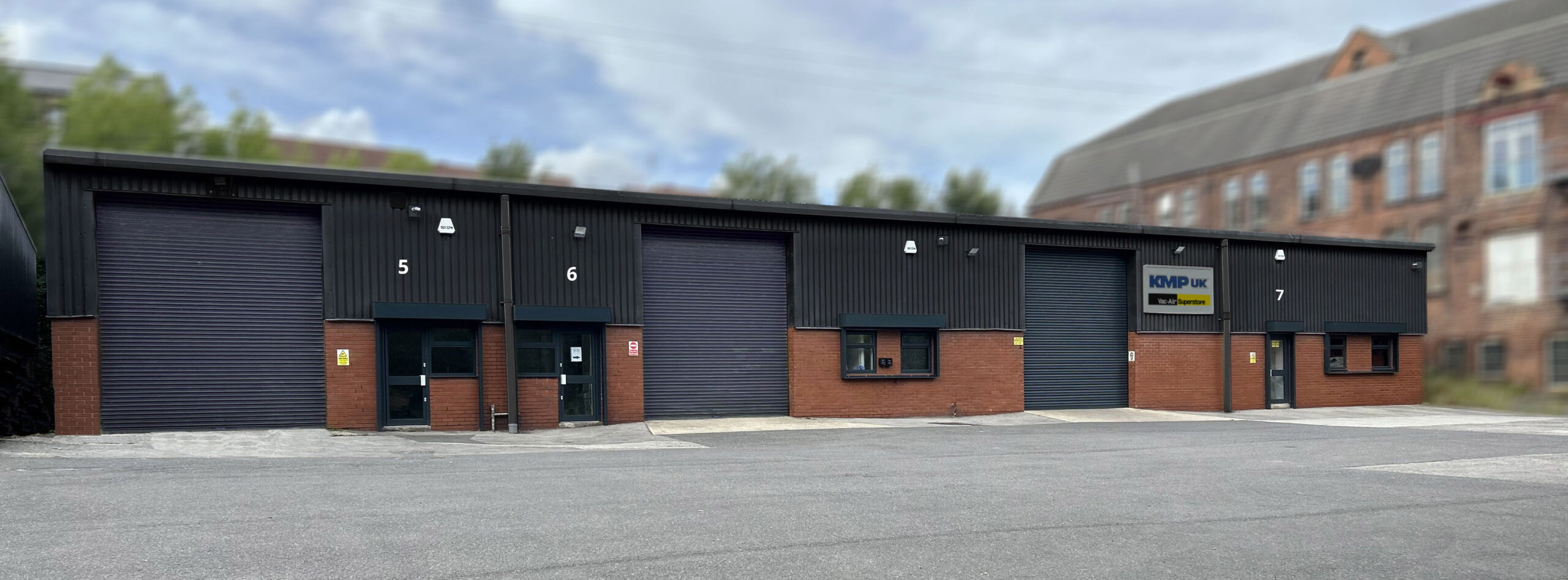 About US - Vacair Superstore. Factory picture Units 5, 6 and 7 Techno Trading Estate Morley Leeds