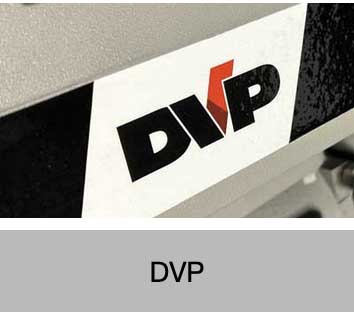 Dvp Technology Logo on a DVP Vacuum Pump