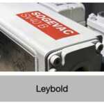 leybold vacuum pump logo on a pump
