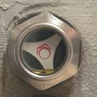 low level oil sight glass