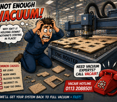 No Vacuum ? Pulling your hair out ? Call VacAir 01132088501