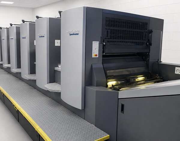 Heidelberg Speedmaster Printing Press Heidelberg Speedmaster Printing Press