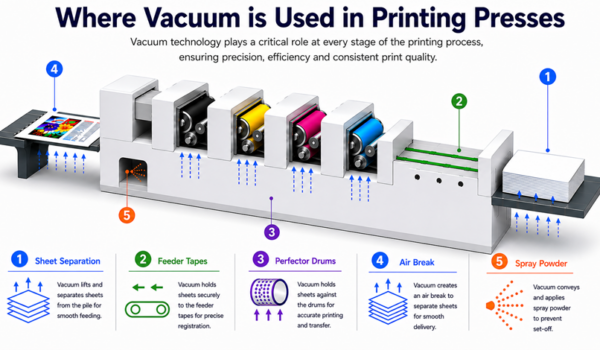 How and where vacuum is used on a printing press How and where vacuum is used on a printing press
