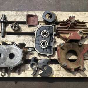 damaged claw pump parts