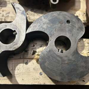 damaged claws from a claw pump