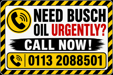 Need Busch vacuum pump oil? Call VacAir Superstore
