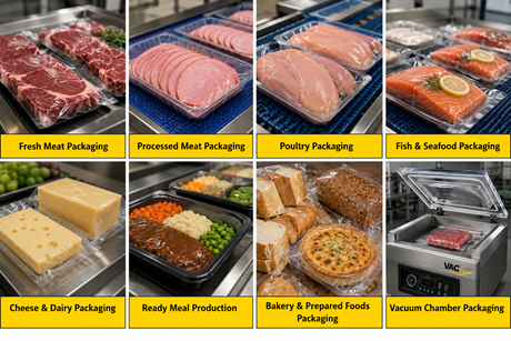 applications for vacuum pumps within the food industry