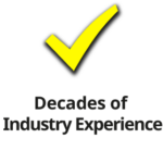 Decades of Industry experience Decades of Industry experience